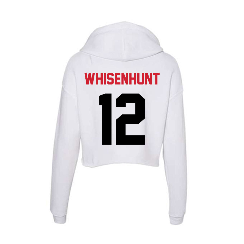 Arkansas State - NCAA Women's Soccer : Riley Whisenhunt - Women's Crop Fleece Hoodie-1