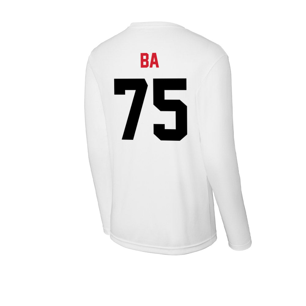 Arkansas State - NCAA Football : Saidou Ba - Performance Long Sleeve T-Shirt-1