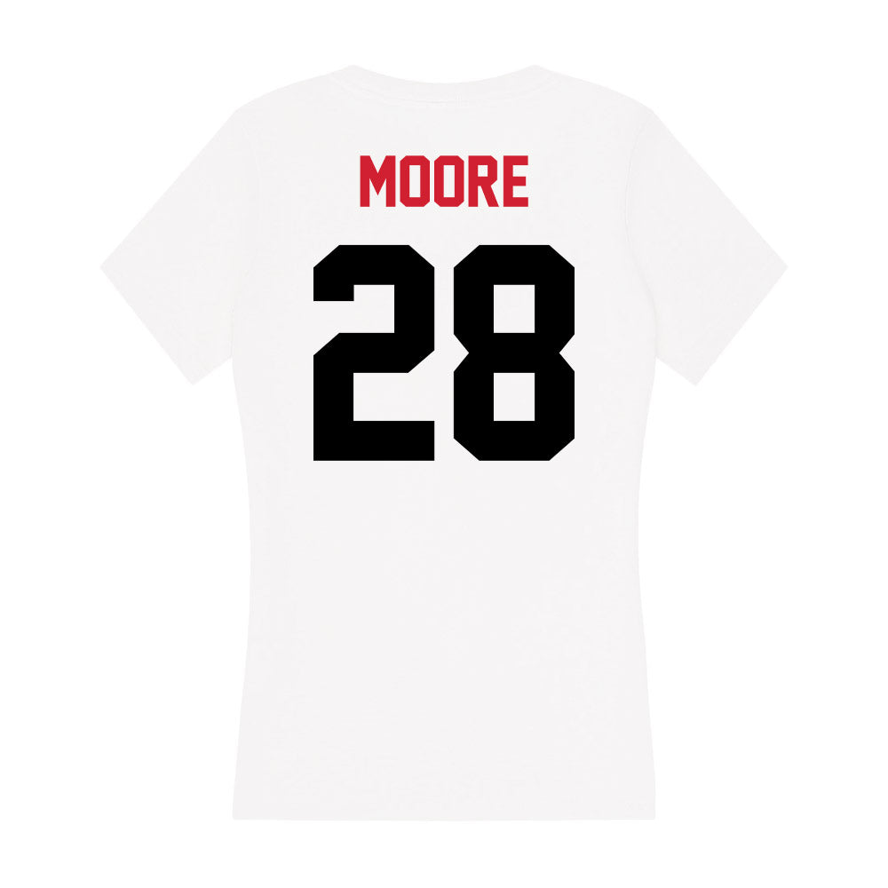 Arkansas State - NCAA Women's Soccer : Allison Moore - Women's V-Neck T-Shirt-1
