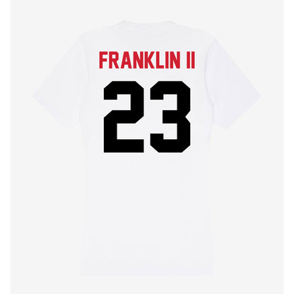 Arkansas State - NCAA Football : Cedric Franklin II - Women's V-Neck T-Shirt-1