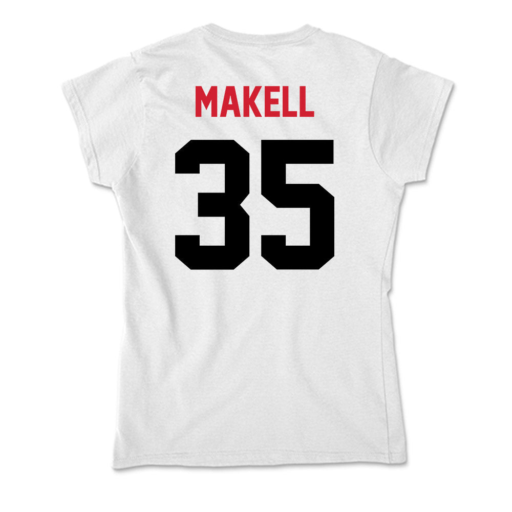 Arkansas State - NCAA Football : Spencer Makell - Soft Style Women’s T-Shirt-1