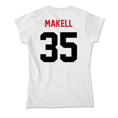 Arkansas State - NCAA Football : Spencer Makell - Soft Style Women’s T-Shirt-1