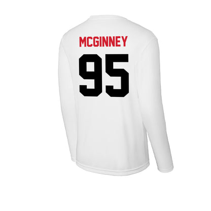 Arkansas State - NCAA Football : Jakwon Mcginney - Activewear Long Sleeve T-Shirt-1