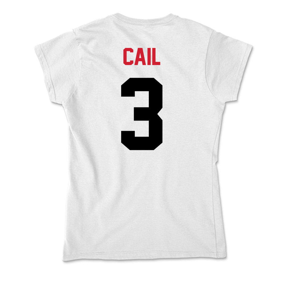 Arkansas State - NCAA Baseball : Daedrick Cail - Soft Style Women’s T-Shirt-1