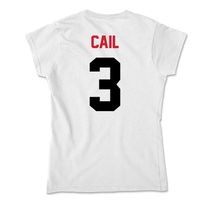 Arkansas State - NCAA Baseball : Daedrick Cail - Soft Style Women’s T-Shirt-1