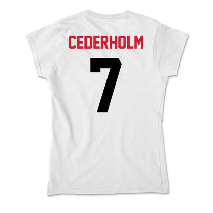 Arkansas State - NCAA Women's Soccer : Tindra Cederholm - Soft Style Women’s T-Shirt-1