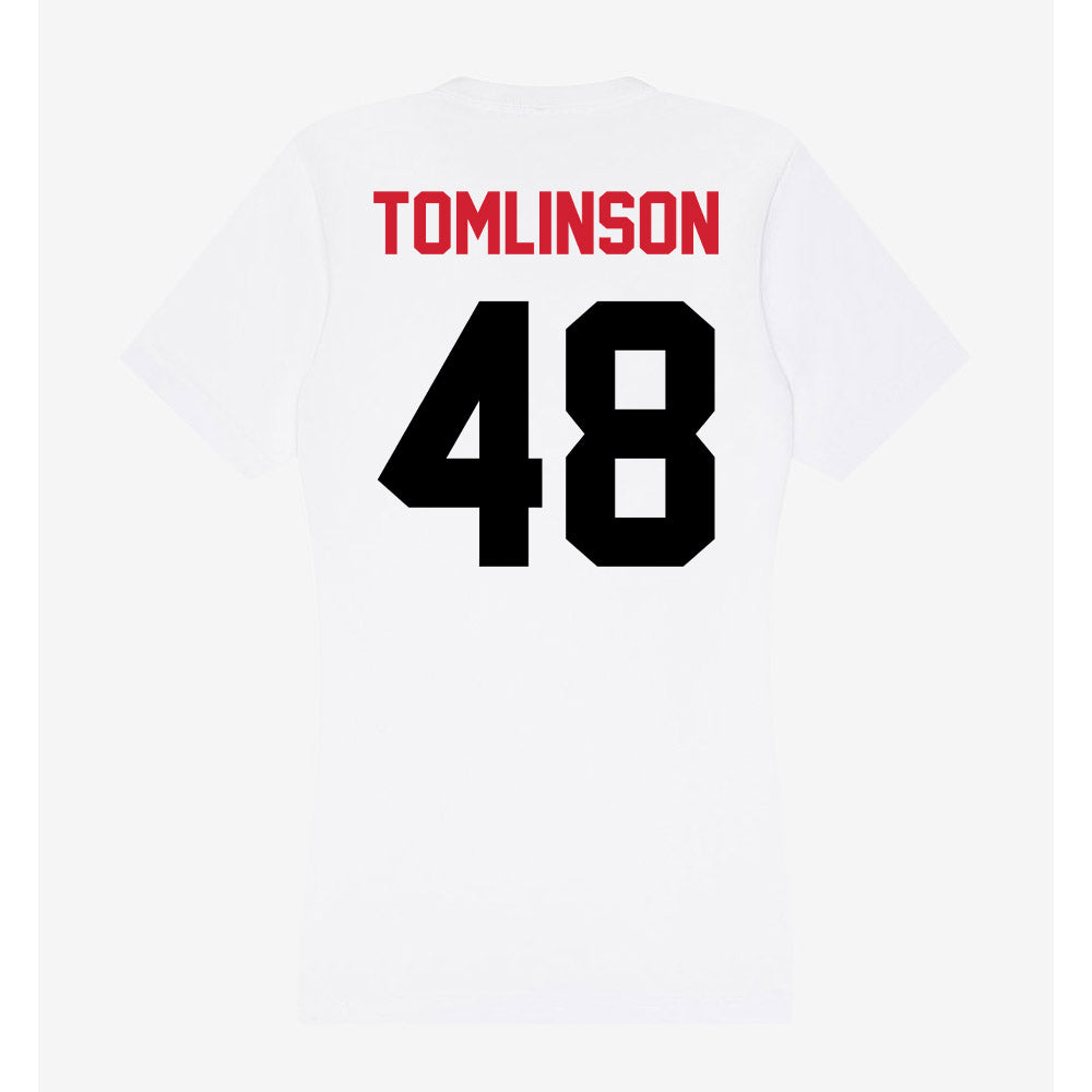 Arkansas State - NCAA Baseball : Houston Tomlinson - Women's V-Neck T-Shirt-1