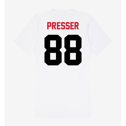 Arkansas State - NCAA Football : Calen Presser - Women's V-Neck T-Shirt-1