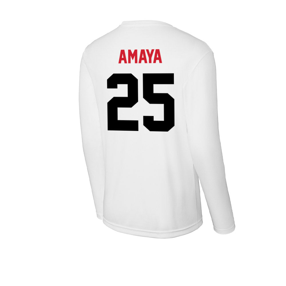 Arkansas State - NCAA Football : Clayton Amaya - Activewear Long Sleeve T-Shirt-1