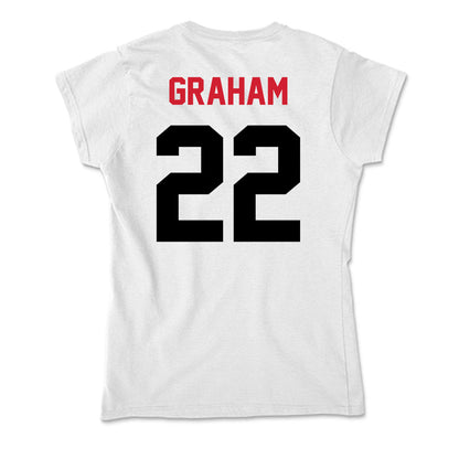 Arkansas State - NCAA Football : Samuel Graham - Soft Style Women’s T-Shirt-1