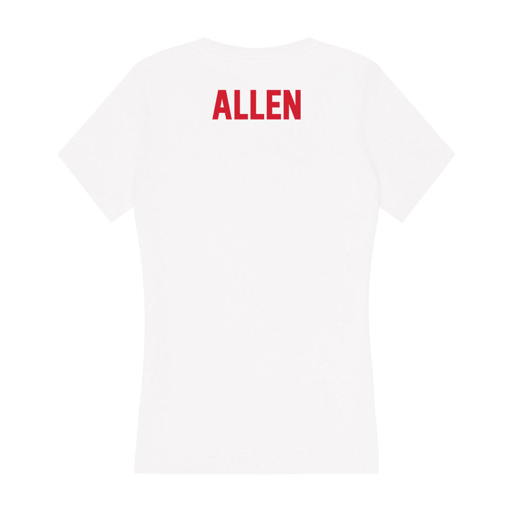 Arkansas State - NCAA Women's Track & Field : AJ Allen - Women's V-Neck T-Shirt-1