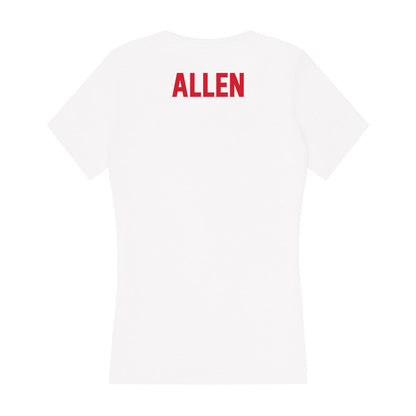 Arkansas State - NCAA Women's Track & Field : AJ Allen - Women's V-Neck T-Shirt-1
