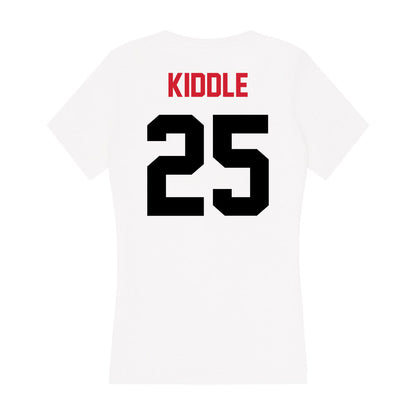 Arkansas State - NCAA Women's Bowling : Aubrey Kiddle - Women's V-Neck T-Shirt-1