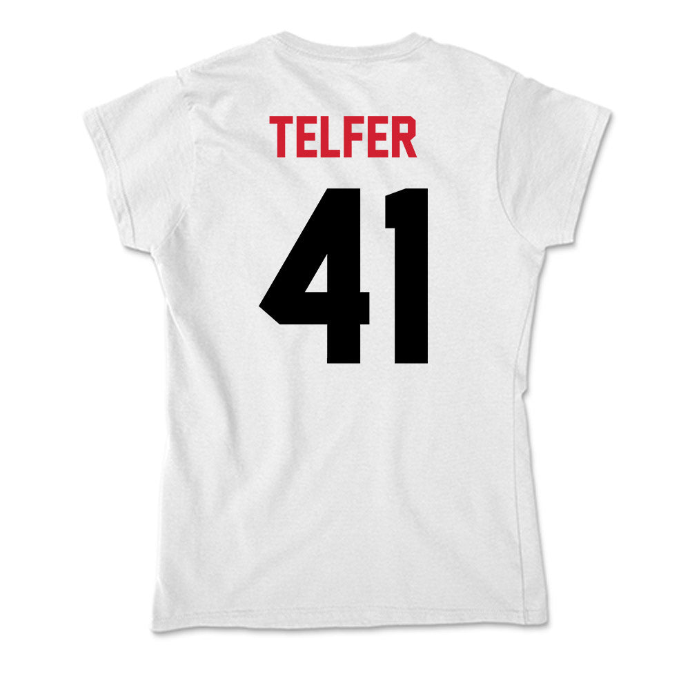 Arkansas State - NCAA Baseball : Tatem Telfer - Soft Style Women’s T-Shirt-1