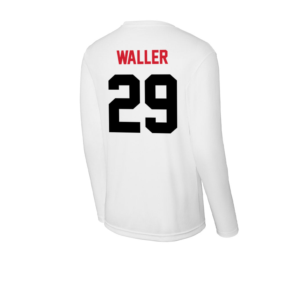 Arkansas State - NCAA Football : Jackson Waller - Activewear Long Sleeve T-Shirt-1
