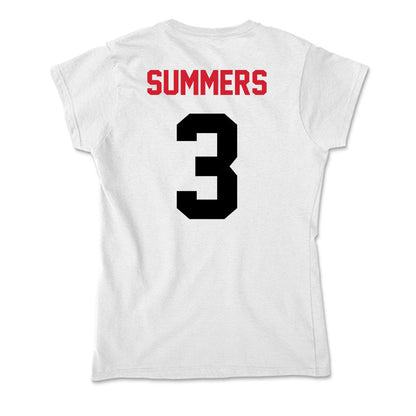 Arkansas State - NCAA Football : Hunter Summers - Soft Style Women’s T-Shirt-1