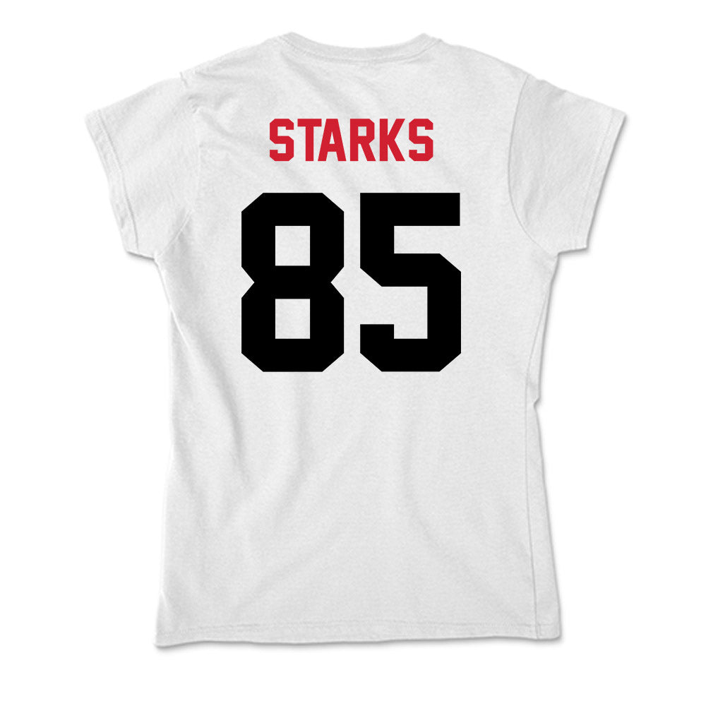 Arkansas State - NCAA Football : Tj Starks - Soft Style Women’s T-Shirt-1