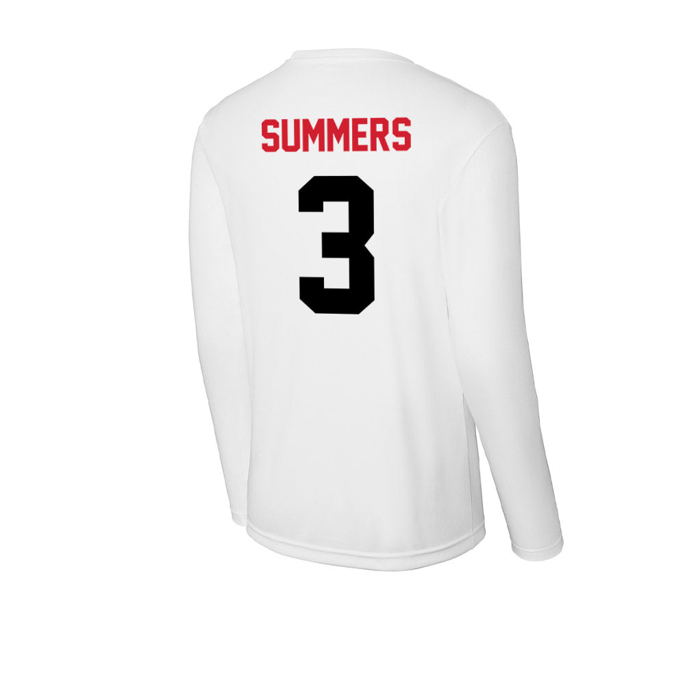 Arkansas State - NCAA Football : Hunter Summers - Performance Long Sleeve T-Shirt-1