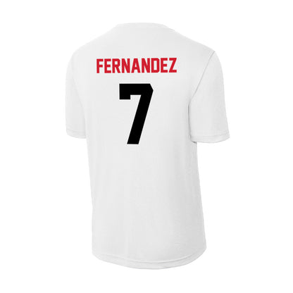 Arkansas State - NCAA Women's Tennis : Ariadna Fernandez - Performance T-Shirt-1
