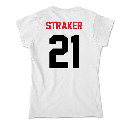 Arkansas State - NCAA Football : Melique Straker - Soft Style Women’s T-Shirt-1