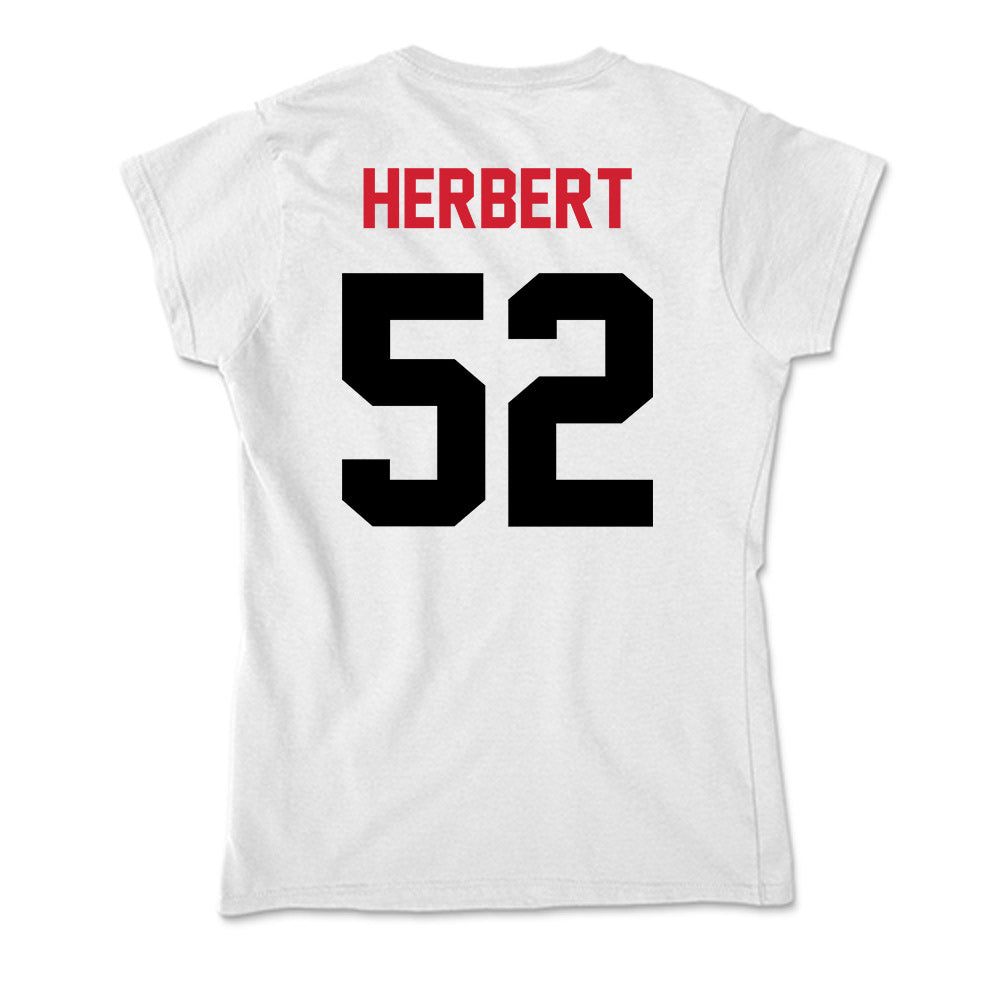 Arkansas State - NCAA Football : Gideon Herbert - Soft Style Women’s T-Shirt-1