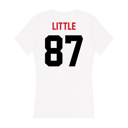 Arkansas State - NCAA Football : Tyler Little - Women's V-Neck T-Shirt-1