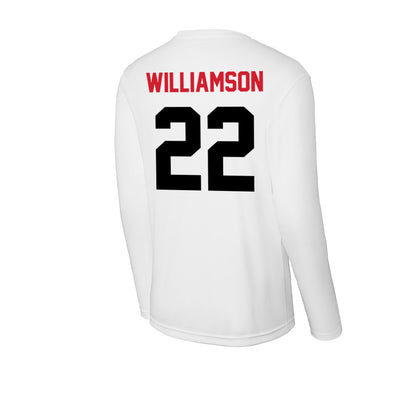 Arkansas State - NCAA Women's Soccer : Aliyah Williamson - Performance Long Sleeve T-Shirt-1