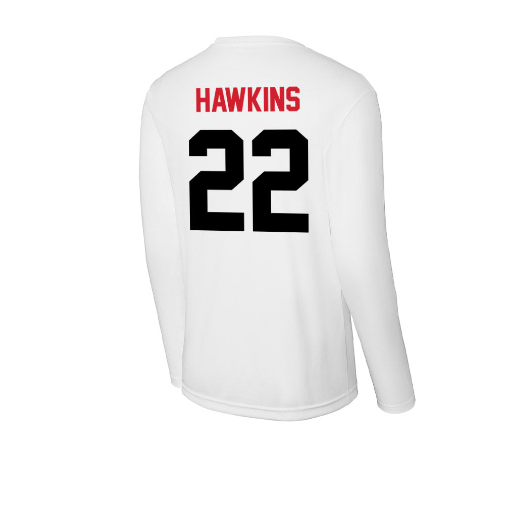 Arkansas State - NCAA Football : Cedric Hawkins - Performance Long Sleeve T-Shirt-1