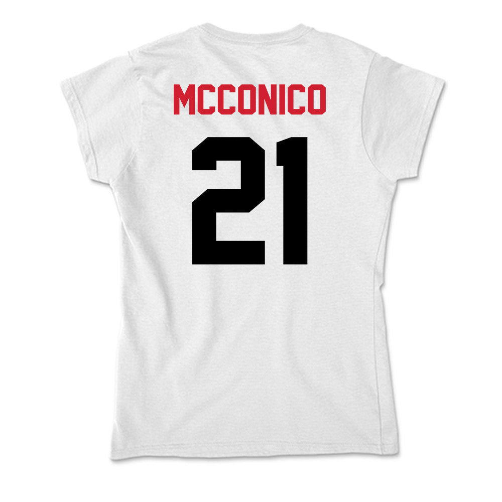 Arkansas State - NCAA Football : Malik McConico - Soft Style Women’s T-Shirt-1