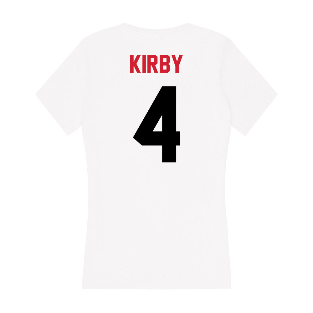 Arkansas State - NCAA Men's Golf : Cole Kirby - Women's V-Neck T-Shirt-1