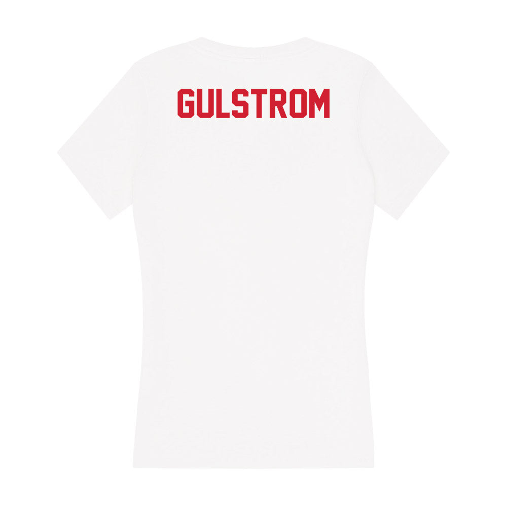 Arkansas State - NCAA Men's Cross Country : Reid Gulstrom - Women's V-Neck T-Shirt-1