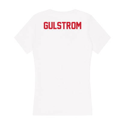 Arkansas State - NCAA Men's Cross Country : Reid Gulstrom - Women's V-Neck T-Shirt-1