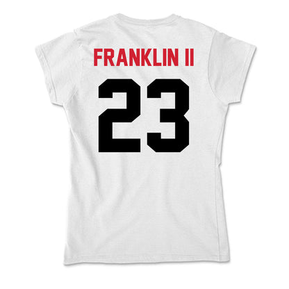 Arkansas State - NCAA Football : Cedric Franklin II - Soft Style Women’s T-Shirt-1