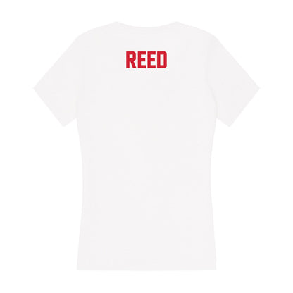 Arkansas State - NCAA Men's Golf : Milan Reed - Women's V-Neck T-Shirt-1