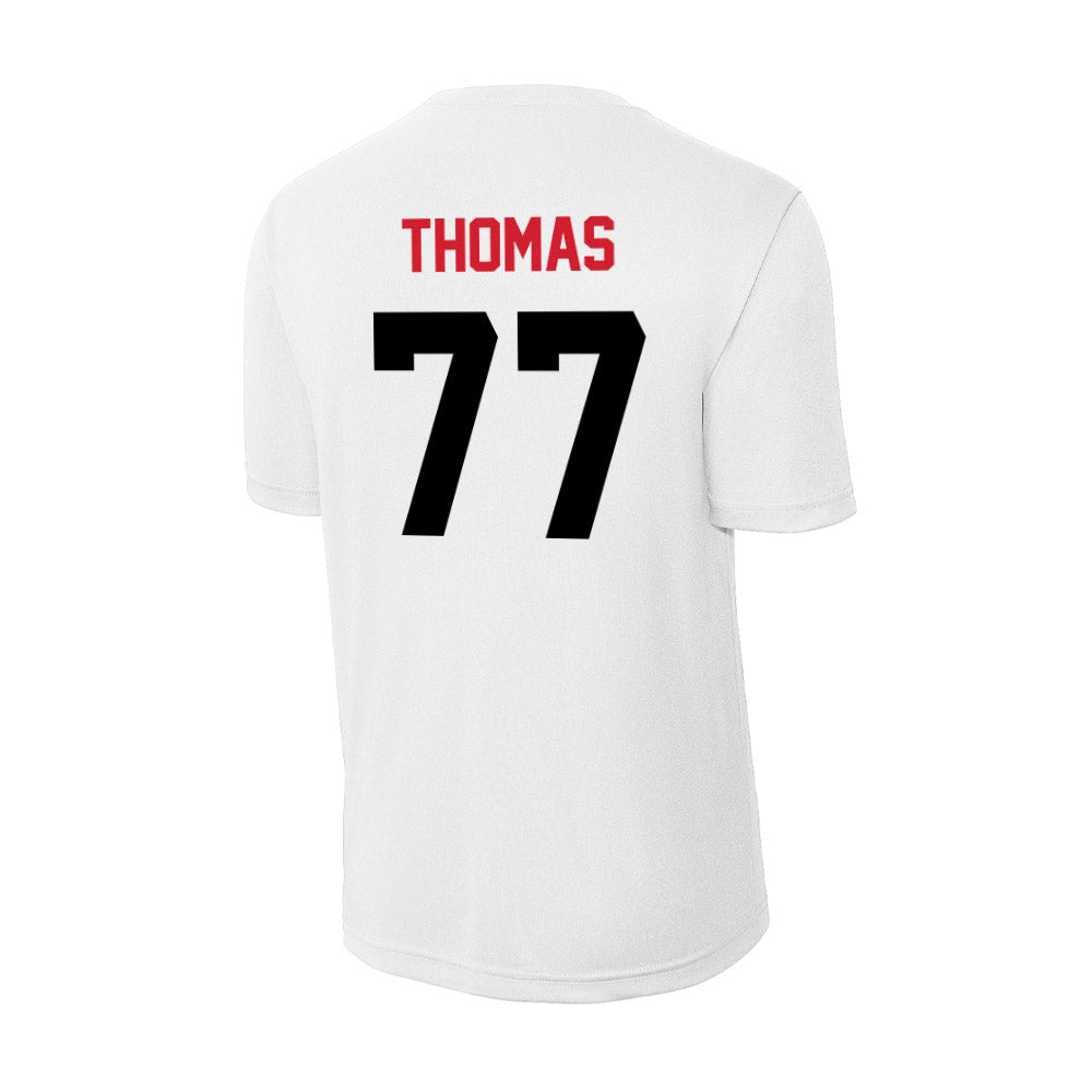 Arkansas State - NCAA Football : Makilan Thomas - Performance T-Shirt-1