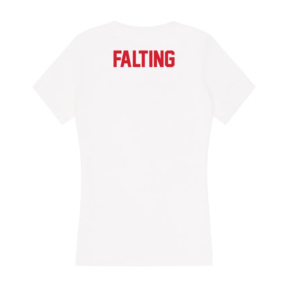 Arkansas State - NCAA Men's Track & Field : Gabe Falting - Women's V-Neck T-Shirt-1