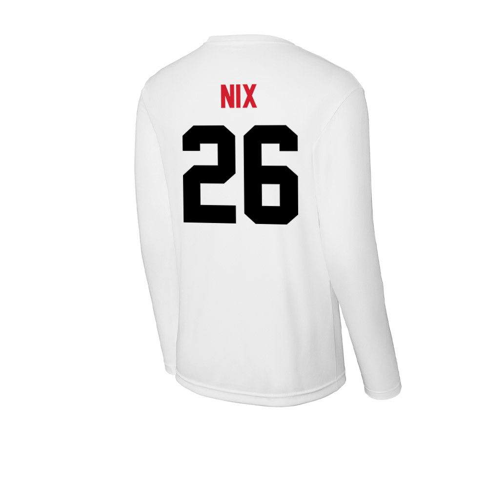 Arkansas State - NCAA Football : Kemari Nix - Performance Long Sleeve T-Shirt-1