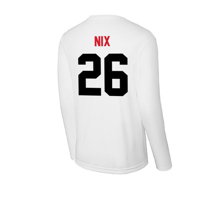 Arkansas State - NCAA Football : Kemari Nix - Performance Long Sleeve T-Shirt-1