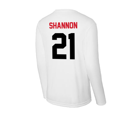 Arkansas State - NCAA Women's Basketball : Zyion Shannon - Performance Long Sleeve T-Shirt-1