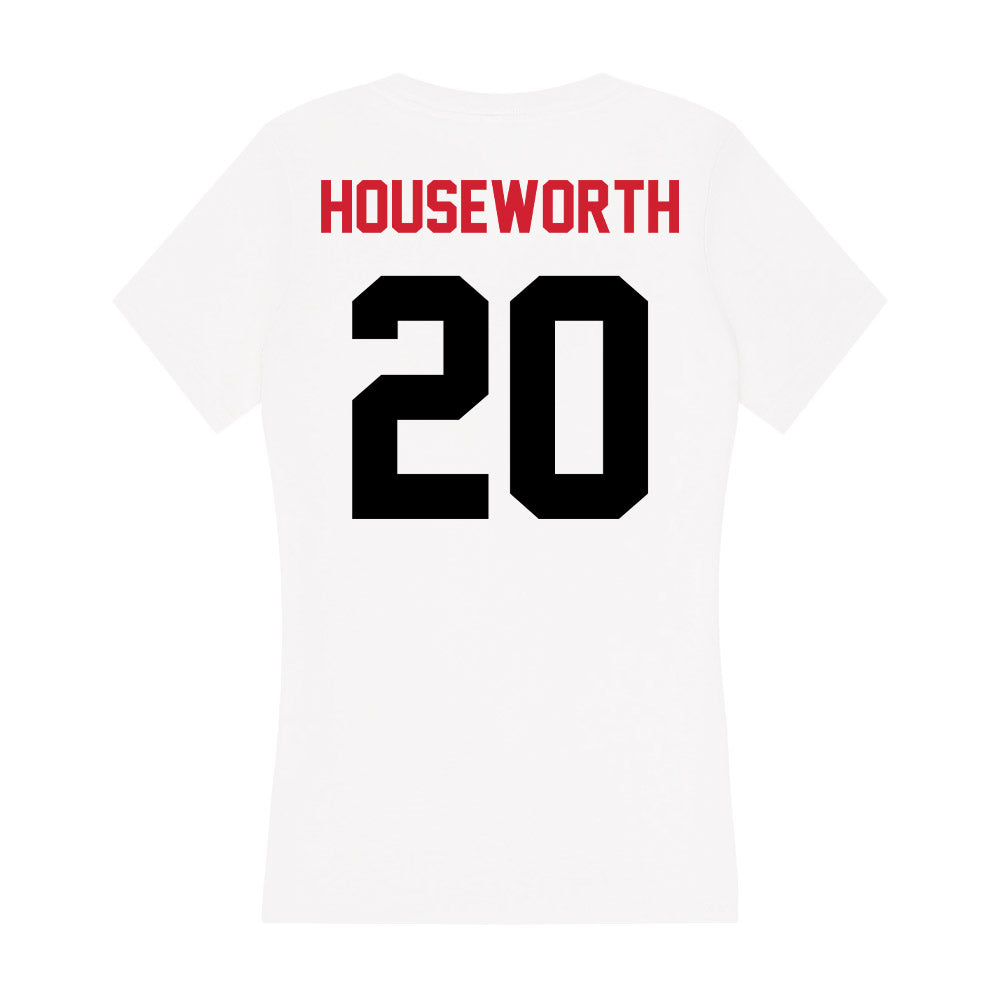 Arkansas State - NCAA Baseball : Aidan Houseworth - Women's V-Neck T-Shirt-1