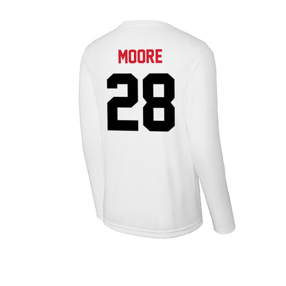Arkansas State - NCAA Women's Soccer : Allison Moore - Performance Long Sleeve T-Shirt-1