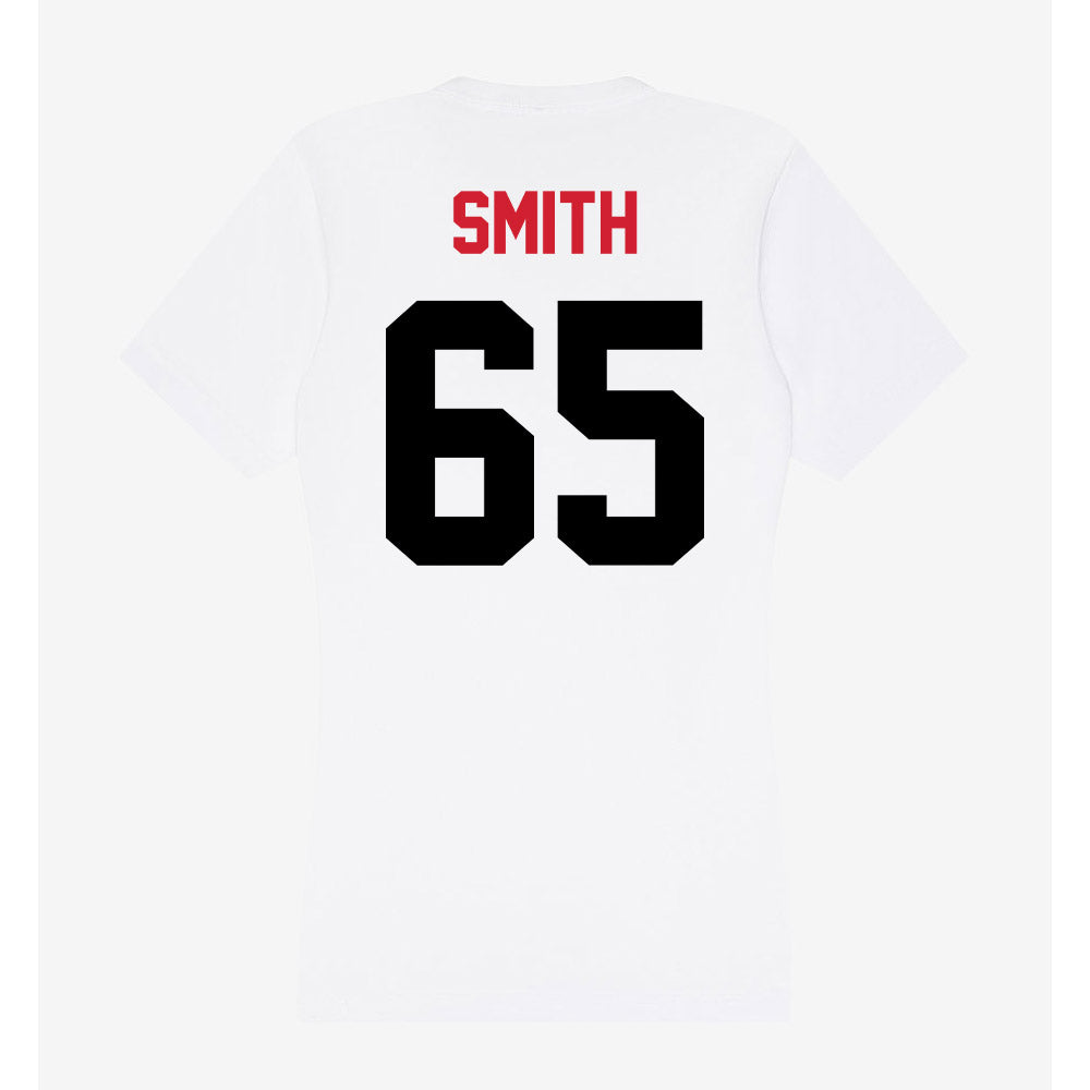 Arkansas State - NCAA Football : Noah Smith - Women's V-Neck T-Shirt-1