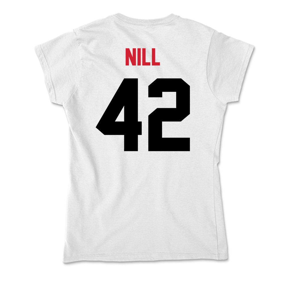 Arkansas State - NCAA Football : Kyle Nill - Soft Style Women’s T-Shirt-1