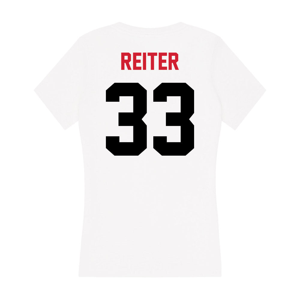 Arkansas State - NCAA Women's Soccer : Halle Reiter - Women's V-Neck T-Shirt-1