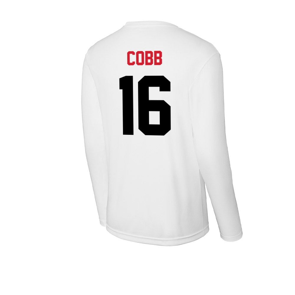 Arkansas State - NCAA Football : Chauncy Cobb - Performance Long Sleeve T-Shirt-1