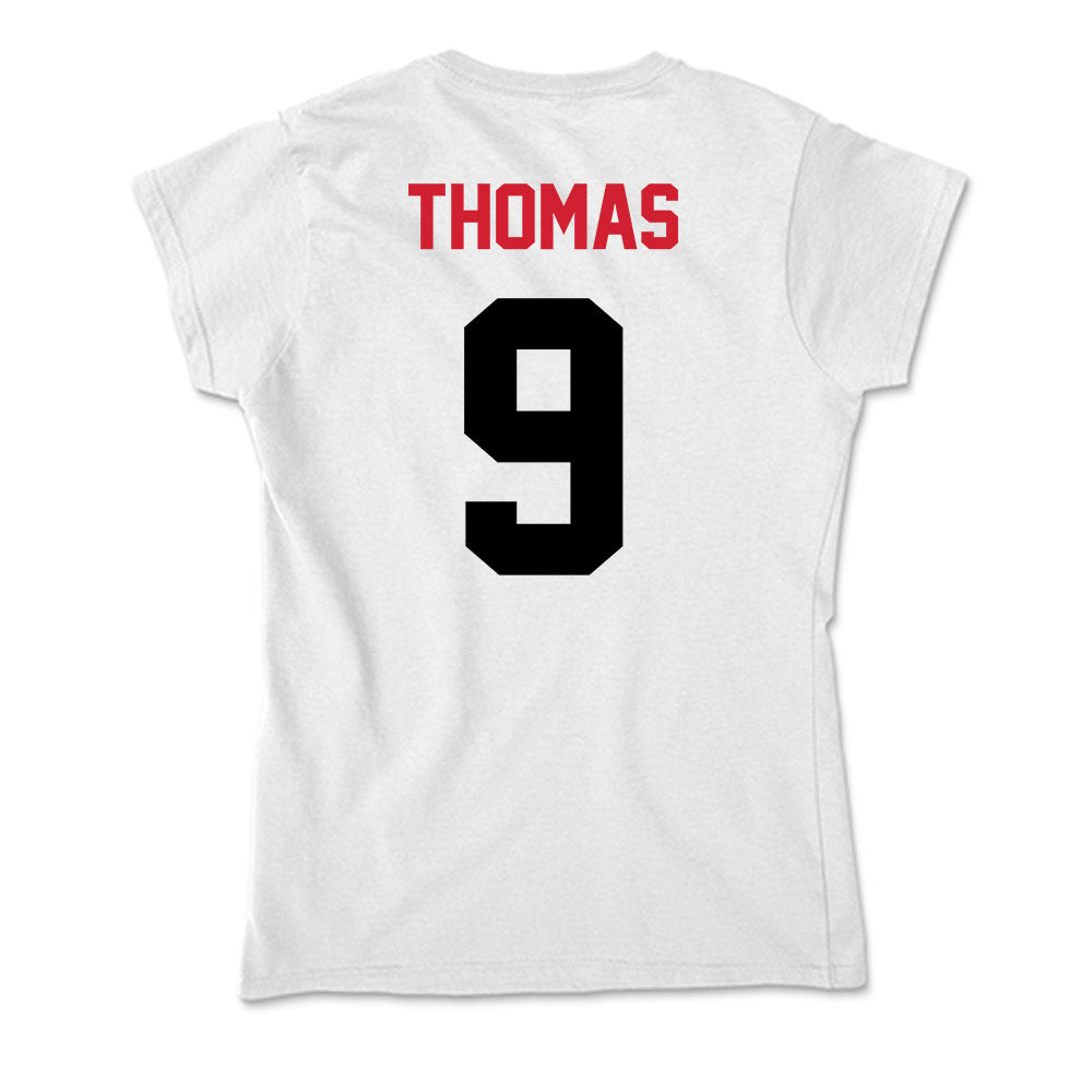 Arkansas State - NCAA Football : Trevian Thomas - Soft Style Women’s T-Shirt-1