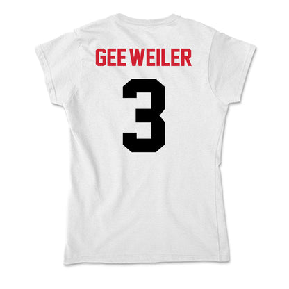 Arkansas State - NCAA Women's Volleyball : Libby Gee-Weiler - Soft Style Women’s T-Shirt-1
