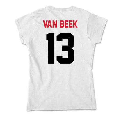 Arkansas State - NCAA Women's Soccer : Ryleigh Van Beek - Soft Style Women’s T-Shirt-1