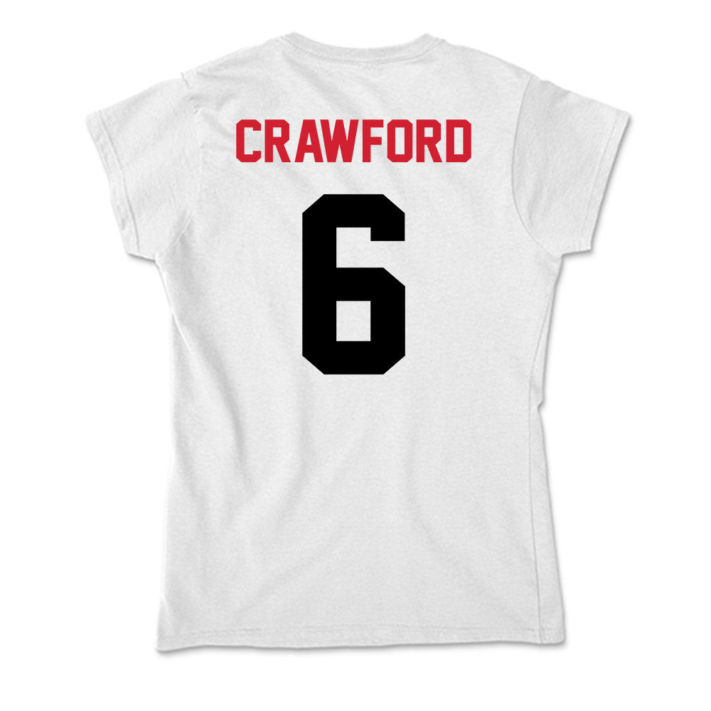 Arkansas State - NCAA Football : Ethan Crawford - Soft Style Women’s T-Shirt-1