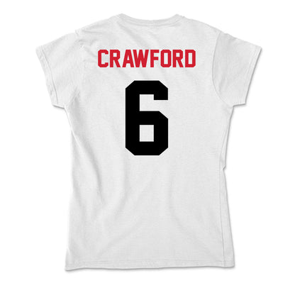 Arkansas State - NCAA Football : Ethan Crawford - Soft Style Women’s T-Shirt-1